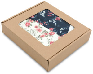 Couverture d’emmaillotage pour nouveau-né MiMi <i>floral</i>