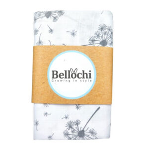 Couverture d’emmaillotage en mousseline <i>pissenlits</i>