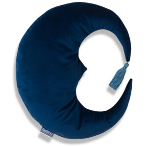 Oreiller décoratif en forme de Lune <i>bleu foncé</i>