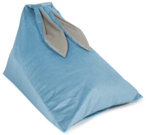pouf bunny pour enfants <i>turquoise</i>