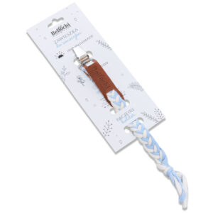 Attache-sucette  <i>Bleu & Blanc</i>