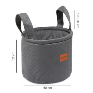 Boîte de rangement pour jouets d&rsquo;enfants XL <i>gris</i>