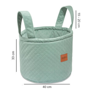 Boîte de rangement pour jouets d&rsquo;enfants XL <i>menthe verte</i>