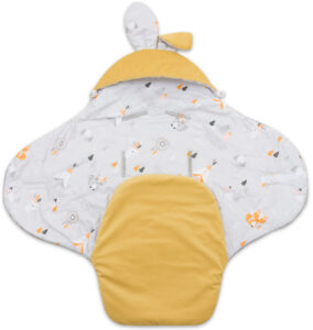 Couverture pour siège d’auto <i>apanatschi yellow</i>