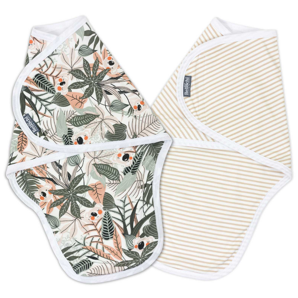 Couverture d’emmaillotage pour nouveau-né MiMi <i>cuddle a koala</i>