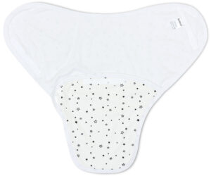 Couverture d’emmaillotage pour nouveau-né MiMi <i>two stars</i>