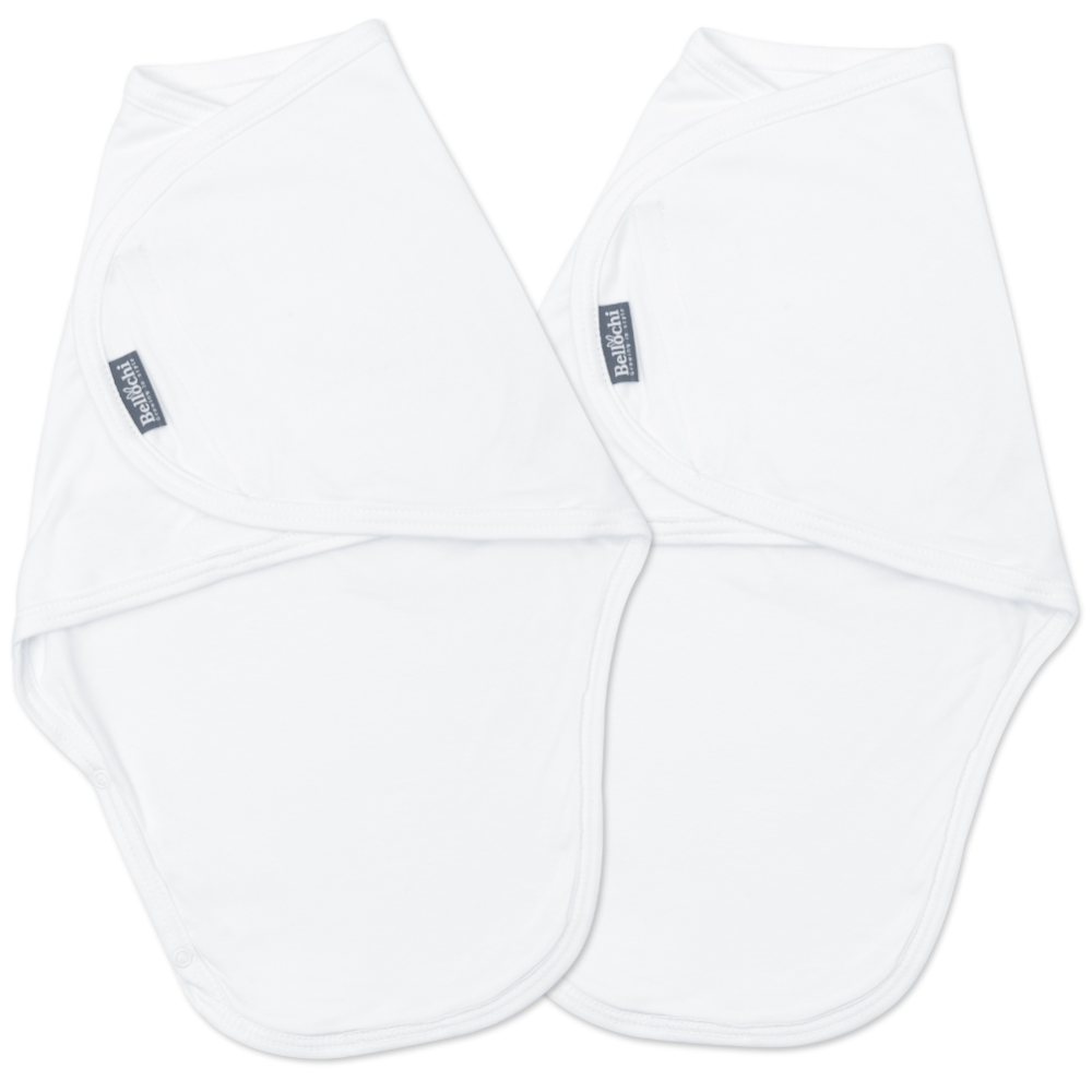 Couverture d’emmaillotage pour nouveau-né MiMi <i>white set</i>