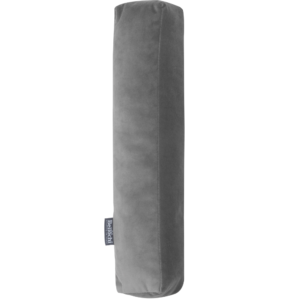 Oreiller décoratif en velours en forme de lettre I <i>gris foncé </i>