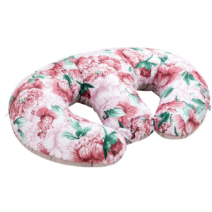 Grand oreiller double pour jumeaux <I>pink peony</i>