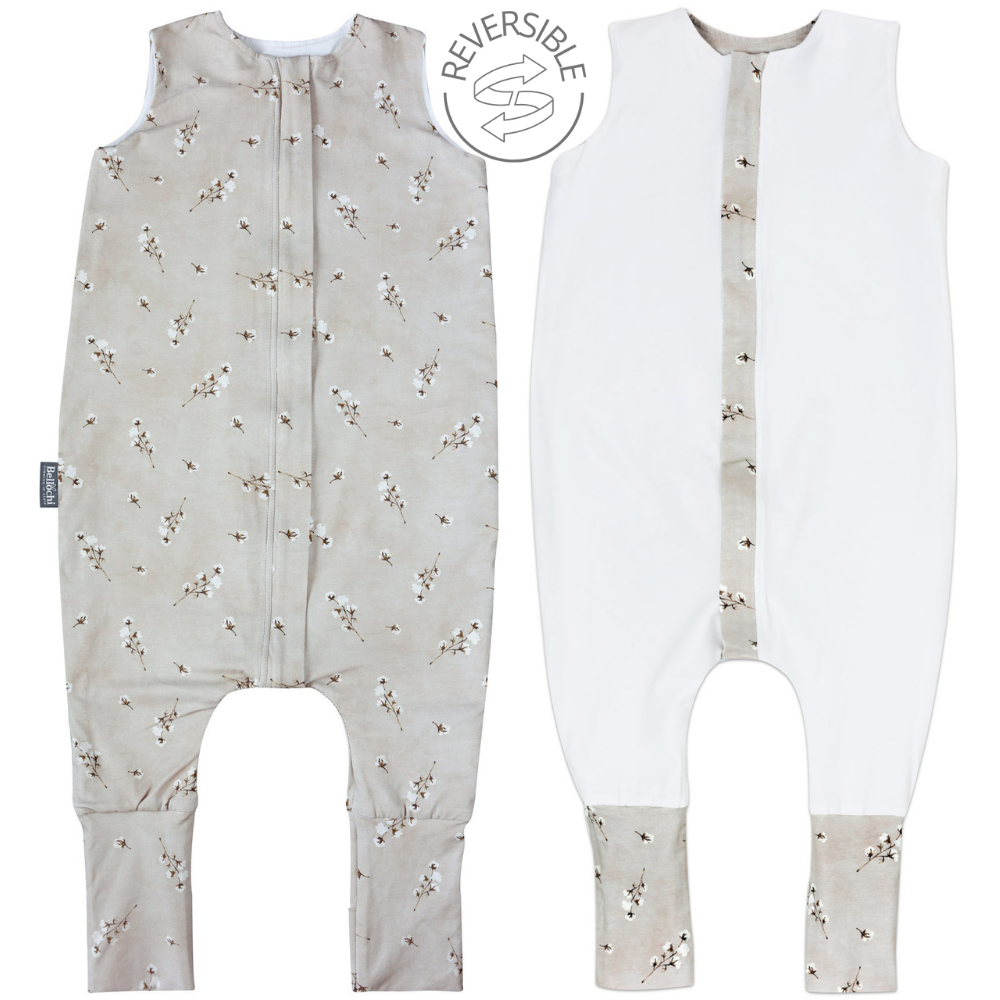Gigoteuse à Double face avec Pieds pour Enfants de 3-4 ans TOG 2.5<i>cotton flower</i>