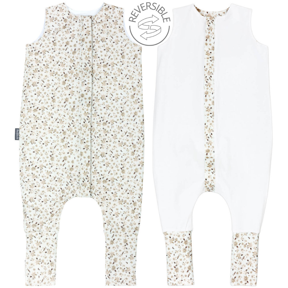 Gigoteuse à Double face avec Pieds pour Enfants de 3-4 ans TOG 1.0<i>beige flower</i>