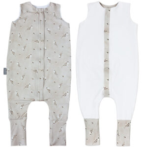 Gigoteuse à Double face avec Pieds pour Enfants de 3-4 ans TOG 1.0<i>cotton flower</i>