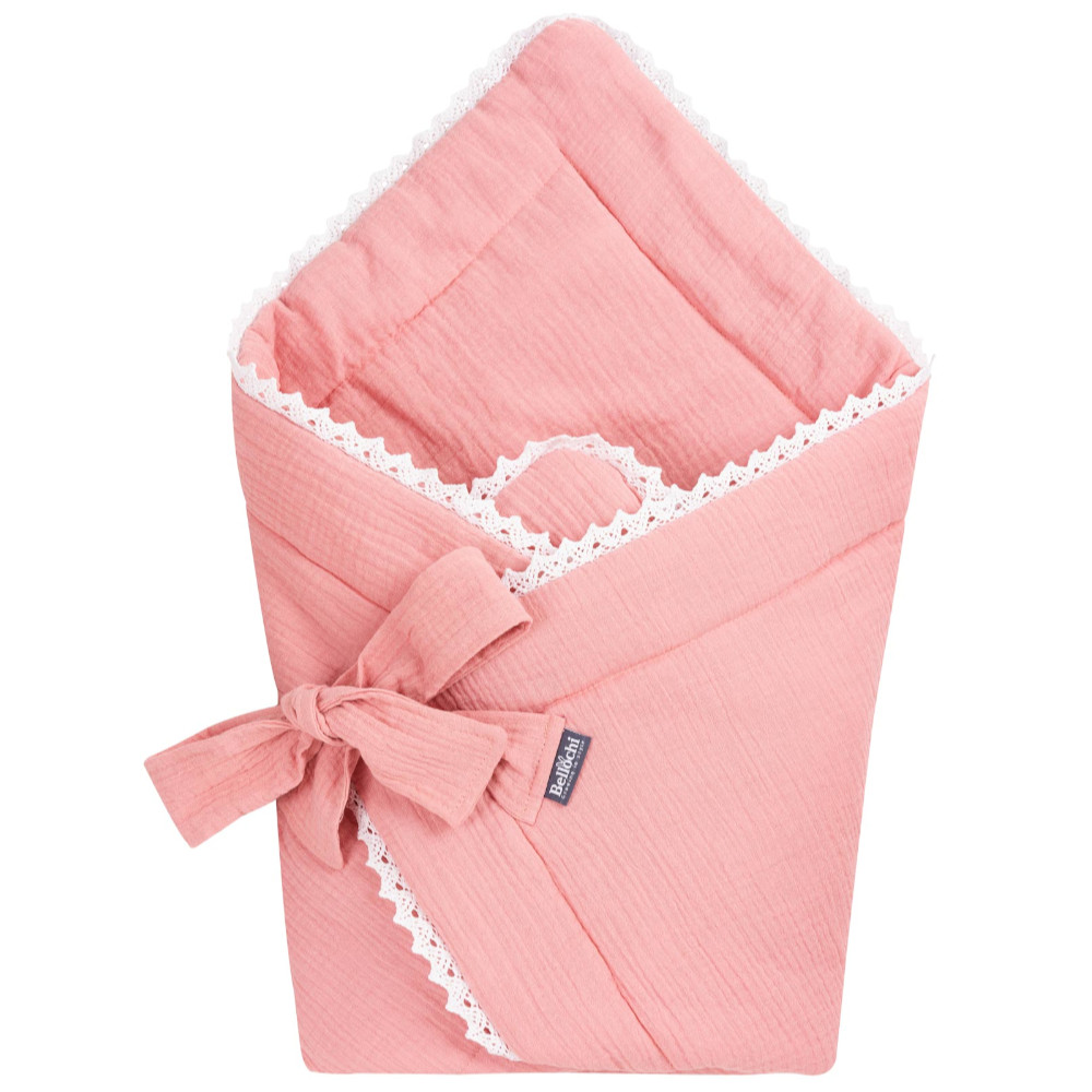 Nid d’ange pour bébé <i>Cuddly Muslin Pink</i>