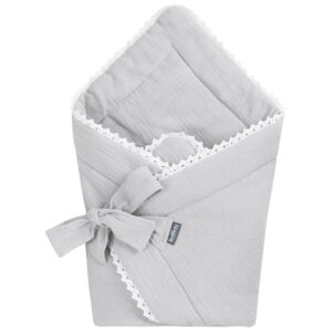 Nid d’ange pour bébé <i>Cuddly Muslin Grey</i> Nid d’ange pour bébé <i>Cuddly Muslin Grey</i>