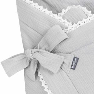 Nid d’ange pour bébé <i>Cuddly Muslin Grey</i> Nid d’ange pour bébé <i>Cuddly Muslin Grey</i>