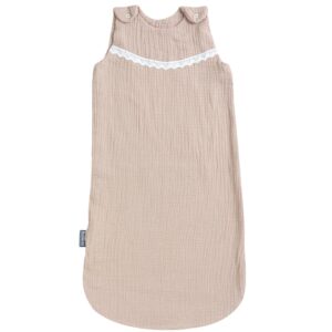 Gigoteuse pour bébé TOG 1.0 ( été ) Cuddly Muslin Beige Gigoteuse pour bébé TOG 1.0 ( été ) Cuddly Muslin Beige