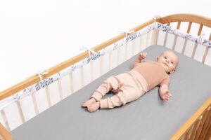 Tour de Lit Respirant 180x30cm <i>pink berry</i>