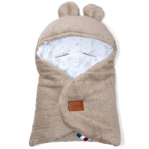 Couverture pour siège d’auto <i>Teddy brown</i>