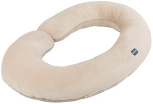 Coussin de Grossesse en forme de C, 140x85x20 cm,  beige