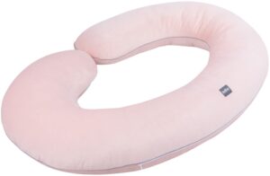 Coussin de Grossesse en forme de C, 140x85x20 cm,  rosa