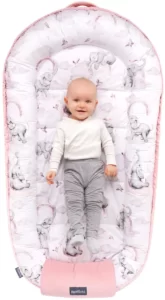 Nid de bébé cocon XXL 120×65 cm Habarigani