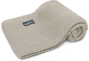 La grande couverture en bambou <i>creamy nut</i>