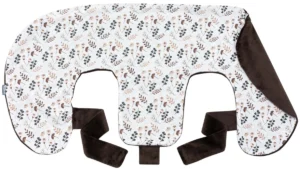 Housse de coussin pour oreiller d’allaitement jumeau choco arcadia Housse de coussin pour oreiller d’allaitement jumeau choco arcadia