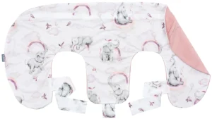 Housse de coussin pour oreiller d’allaitement jumeau Habarigani