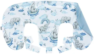 Housse de coussin pour oreiller d’allaitement jumeau Jambo