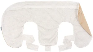 Housse pour oreiller d&rsquo;allaitement jumeau collection luxe